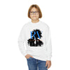 Rich Vibes RV Palm Tree - Youth Crewneck Sweatshirt