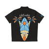 Rich Vibes RV Golfer's Love Chill Vibes - Men's Hawaiian Shirt (AOP)Black
