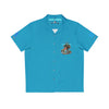 Rich Vibes RV Golfer's Palm Tree Chill Vibes - Men's Hawaiian Shirt (AOP)Turquoise