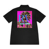 Rich Vibes RV Palm Tree Tropical Pink Back Logo 2.0 - Men's Sport Polo Shirt