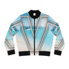 Vineyard Vibes V Clear Blue Sky Beach - Women's Light Purple Bomber Jacket (AOP)