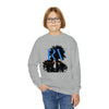 Rich Vibes RV Palm Tree - Youth Crewneck Sweatshirt