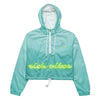 Rich Vibes Volt RV Aqua Green - Women’s cropped windbreaker