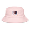 Rich Vibes RR Blue Logo - Unstructured terry cloth bucket hat