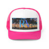 Rich Vibes South Beach Sunset Miami Beach RV Logo - Trucker Hat