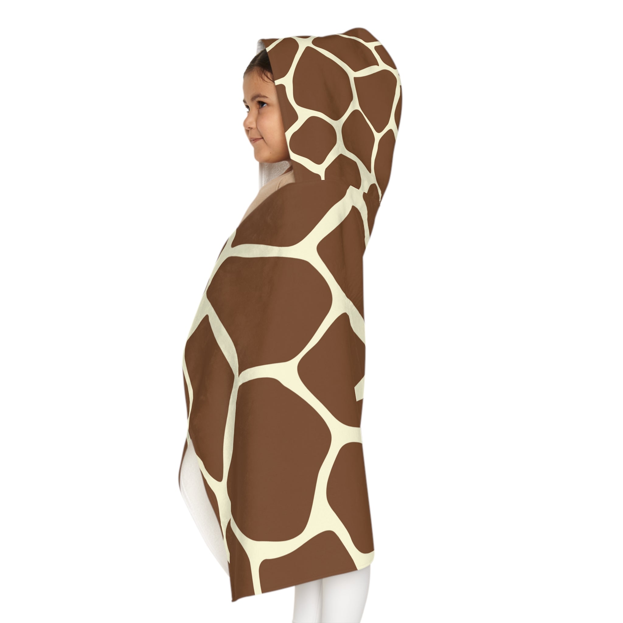 Giraffe Print - Youth Hooded Towel