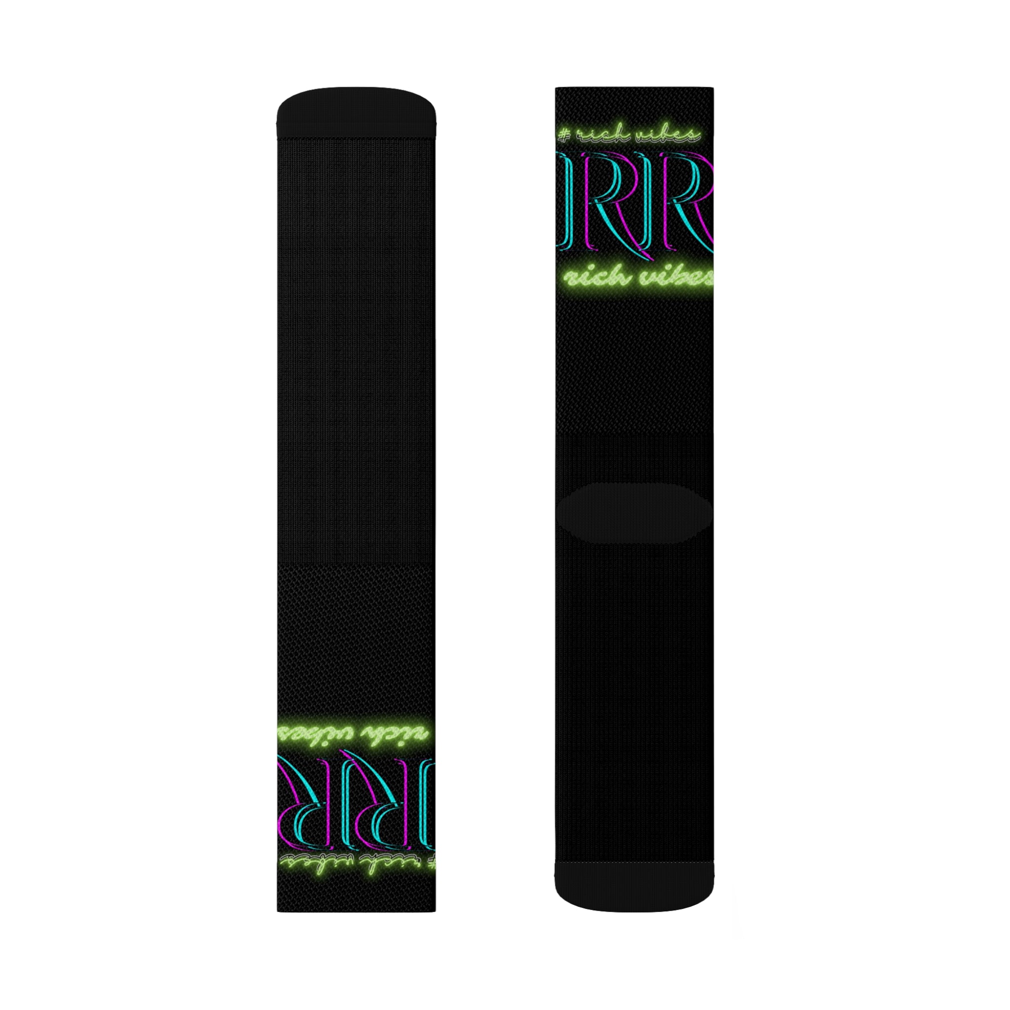 Rich Vibes Volt RR - Sublimation Socks Black