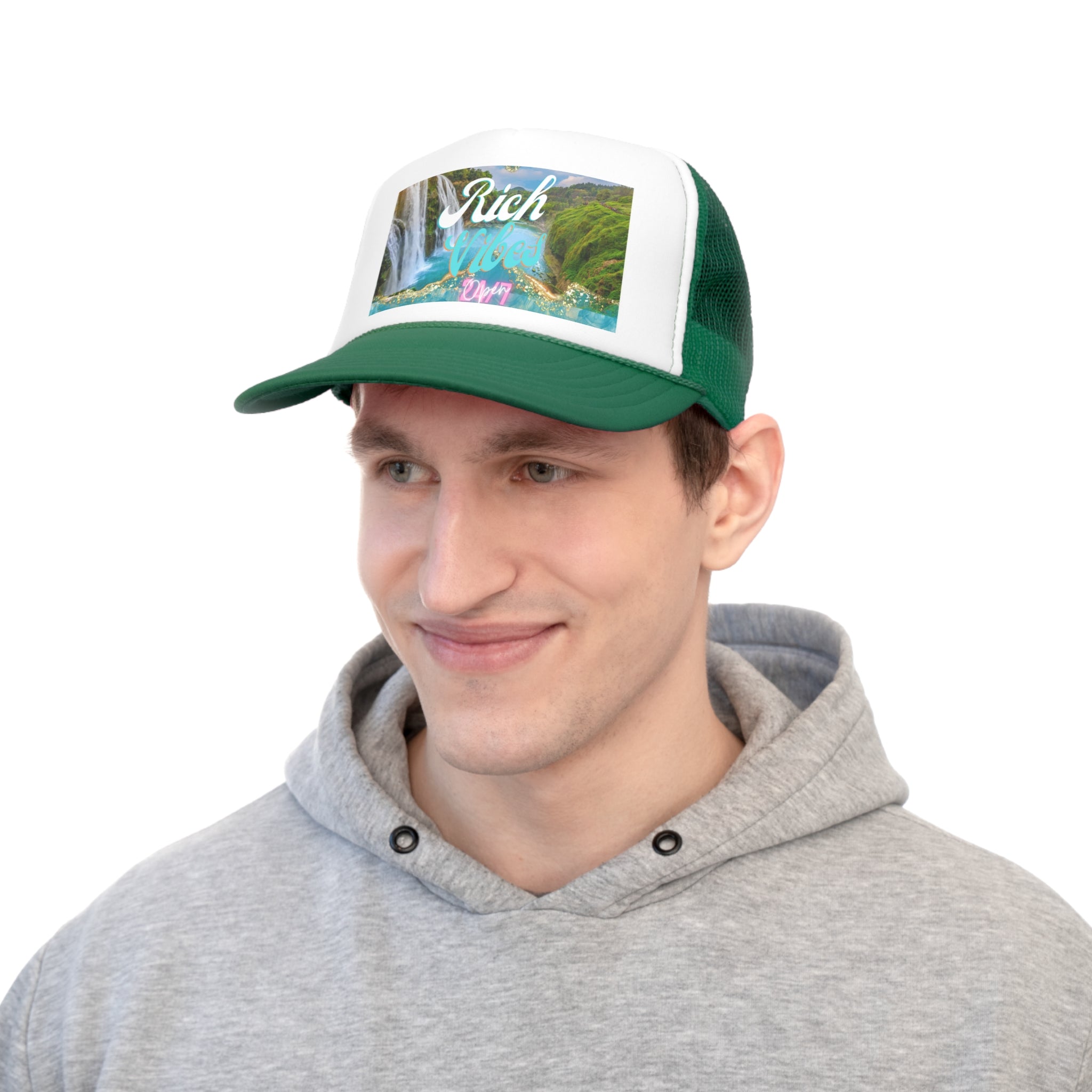 Rich Vibes Sea Side - Trucker Hats