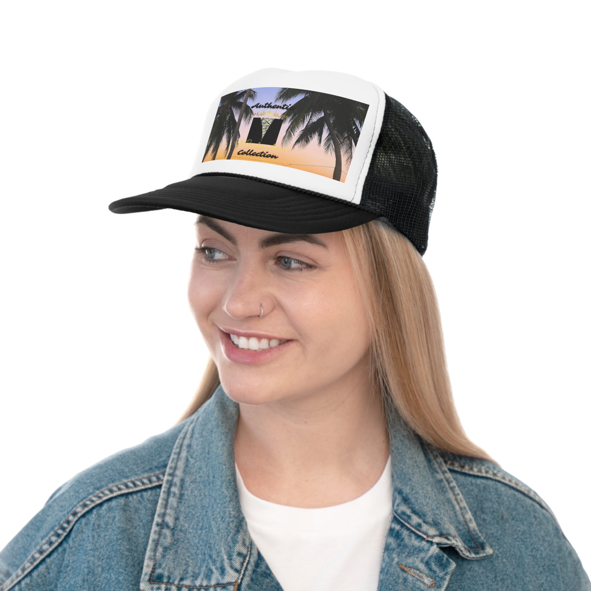 Rich Vibes Astro Sunset Authentic Signature Collection - Trucker Hat