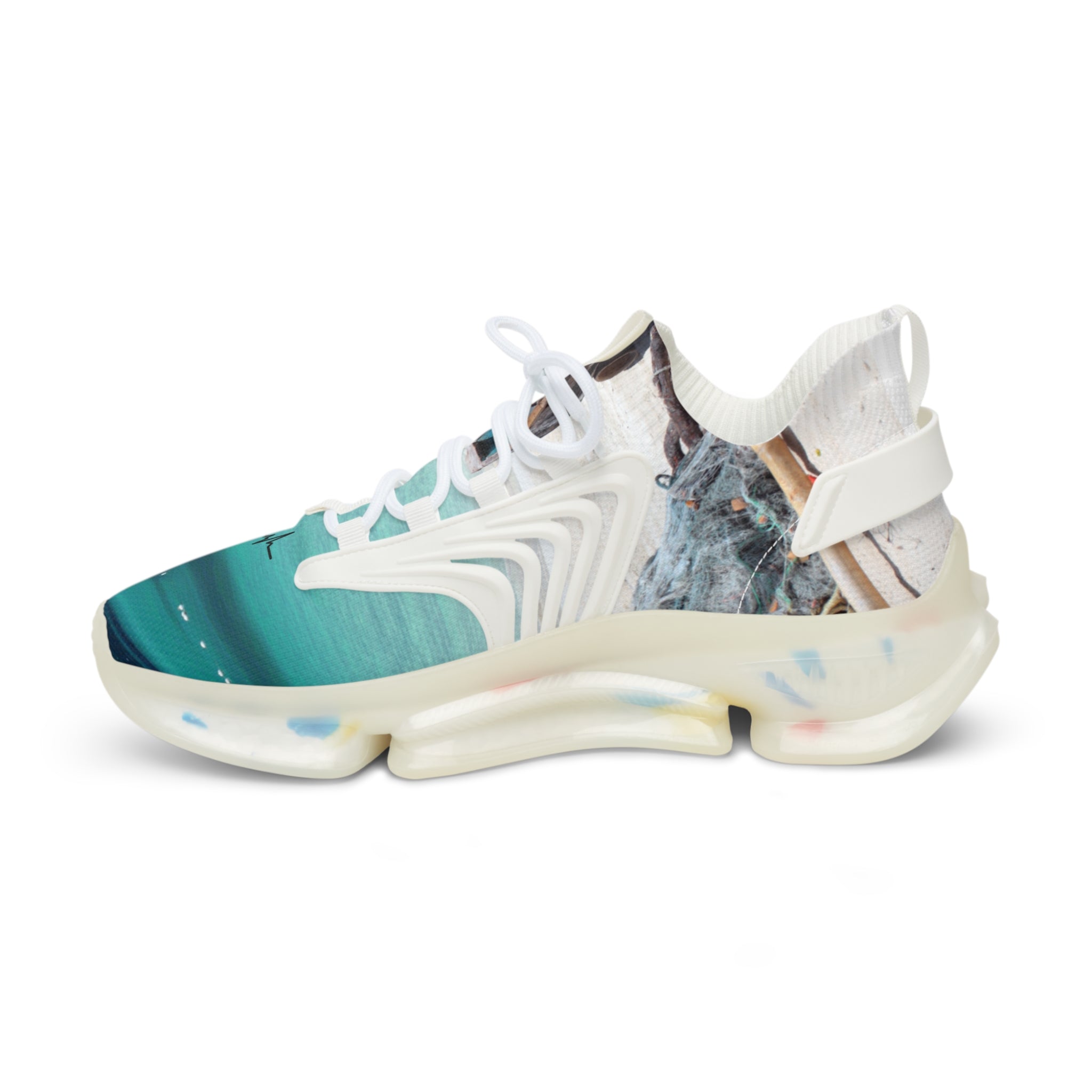 RV5 Pulse Negril Beach 2.0 White - Men's Mesh Sneakers