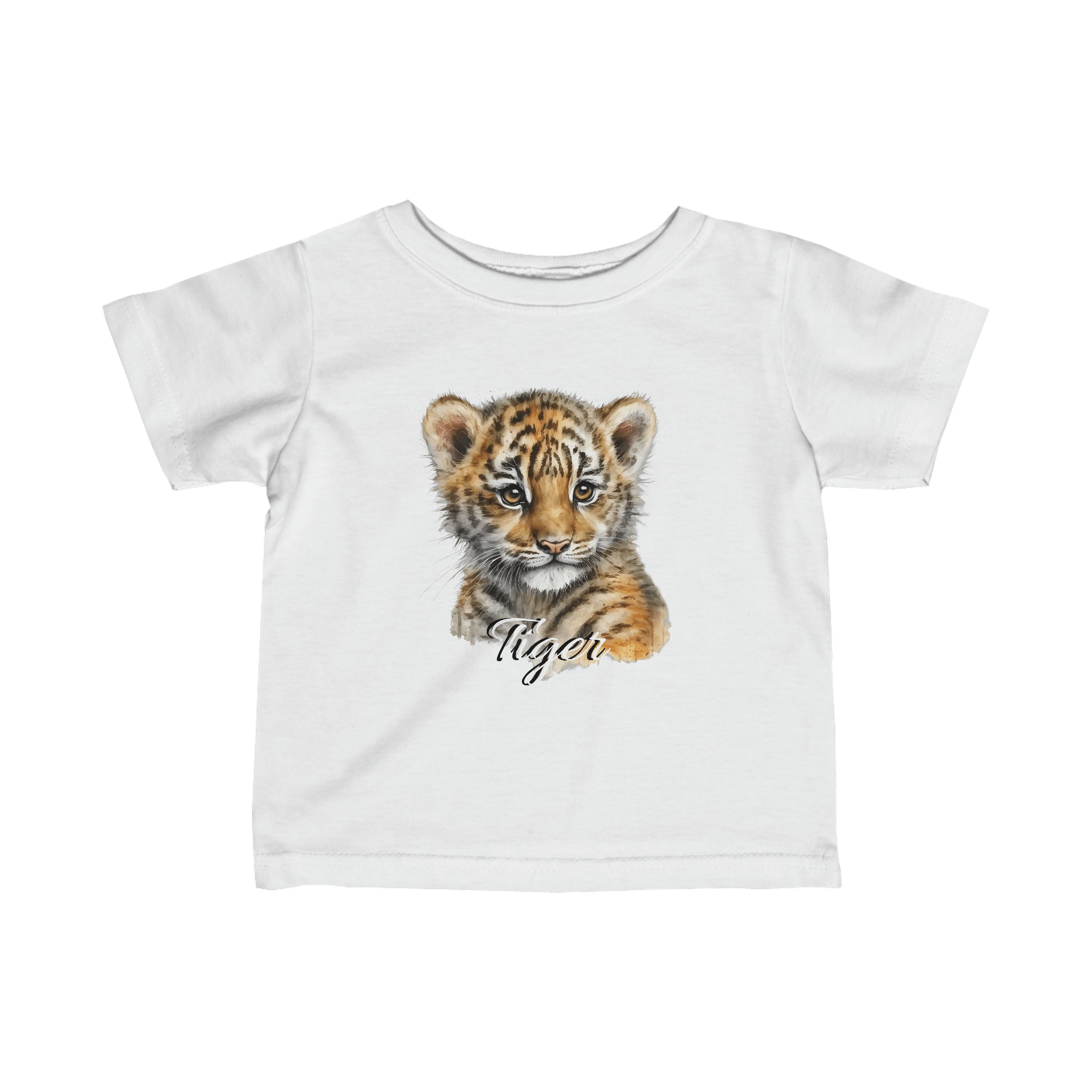 RV Brand Of The Brave Tiger Cub - Infant Fine Jersey Tee