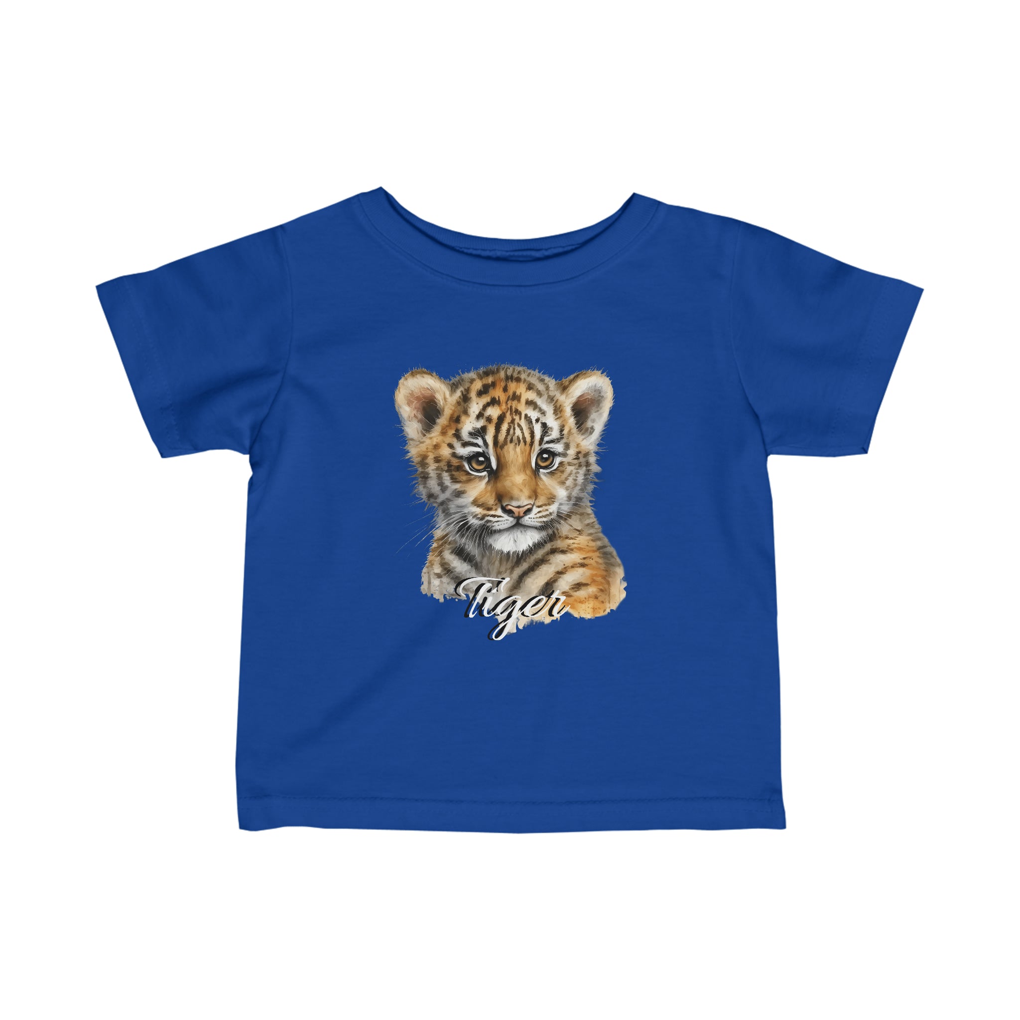 RV Brand Of The Brave Tiger Cub - Infant Fine Jersey Tee
