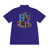 Rich Vibes Palm Tree RV Back Logo 2.0 - Men's Sport Polo Shirt