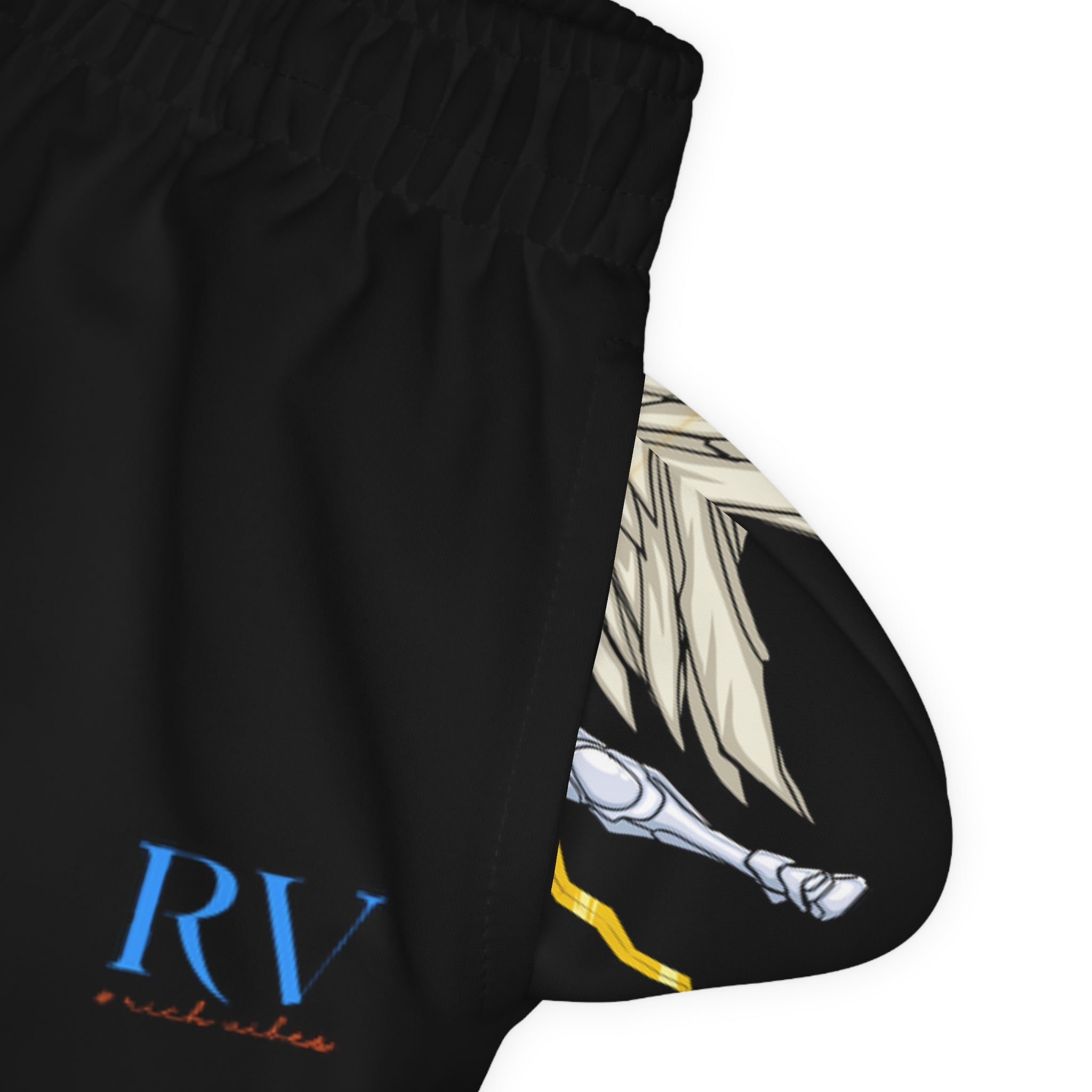 Rich Vibes RV Palm Tree Black - Youth Joggers (AOP)