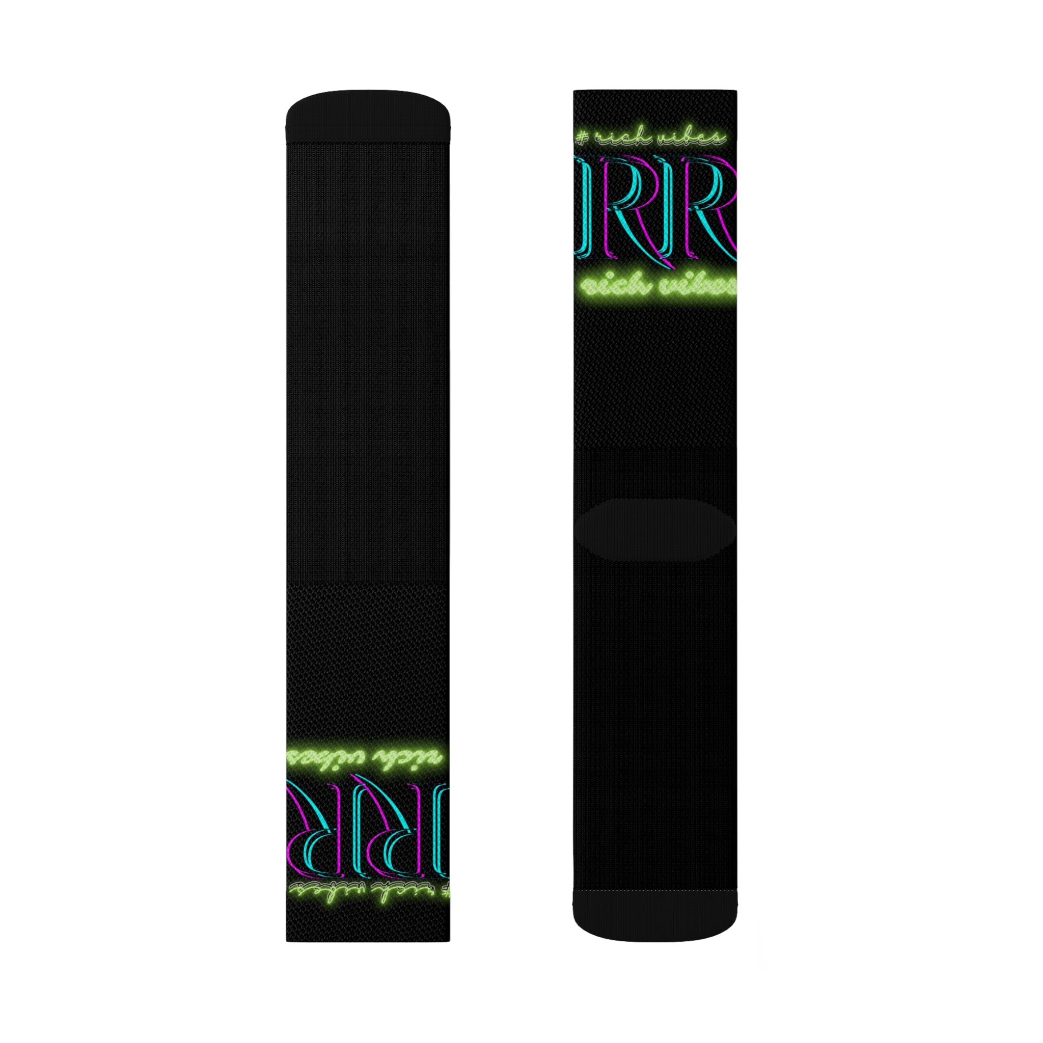 Rich Vibes Volt RR - Sublimation Socks Black