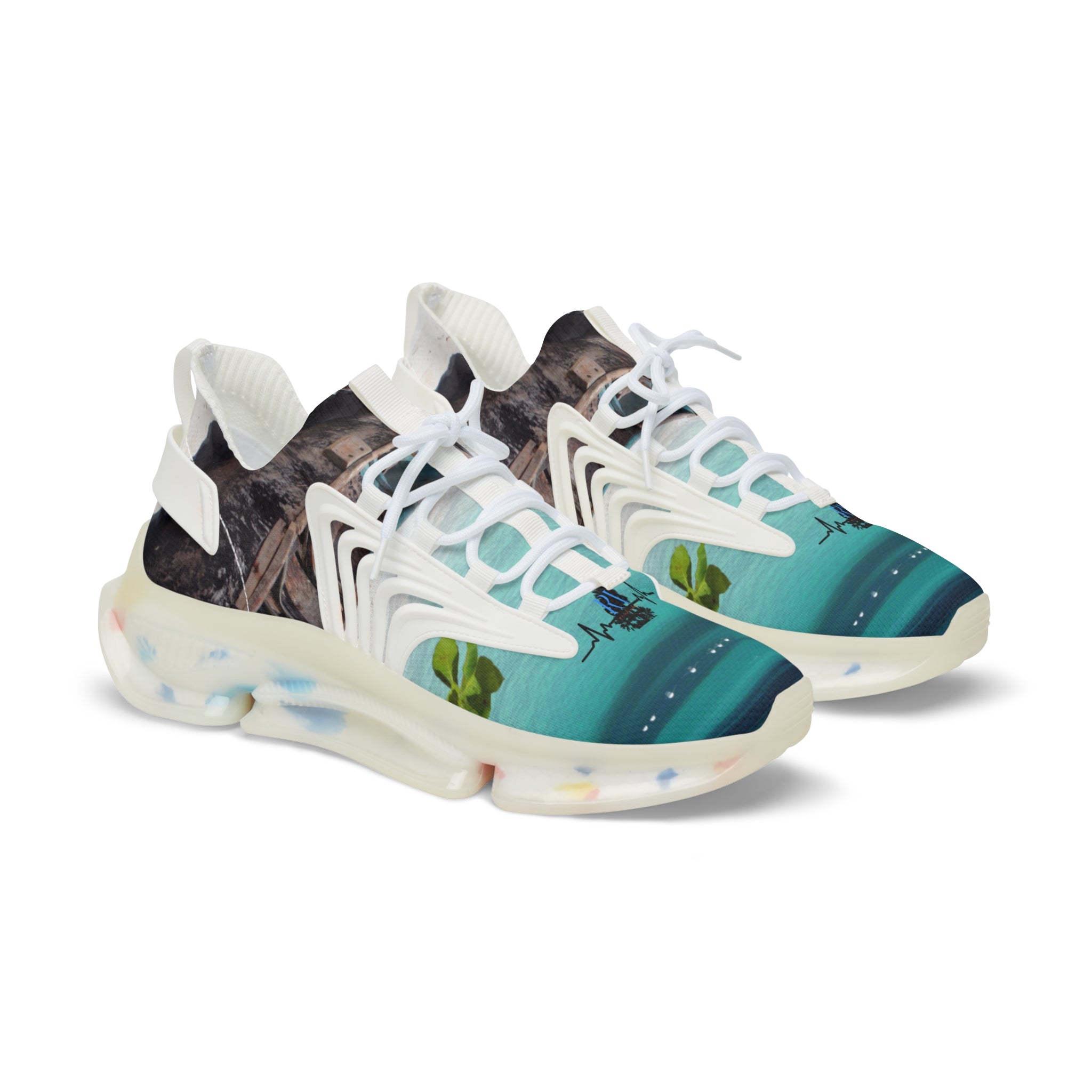 RV5 Pulse Negril Beach 2.0 White - Men's Mesh Sneakers