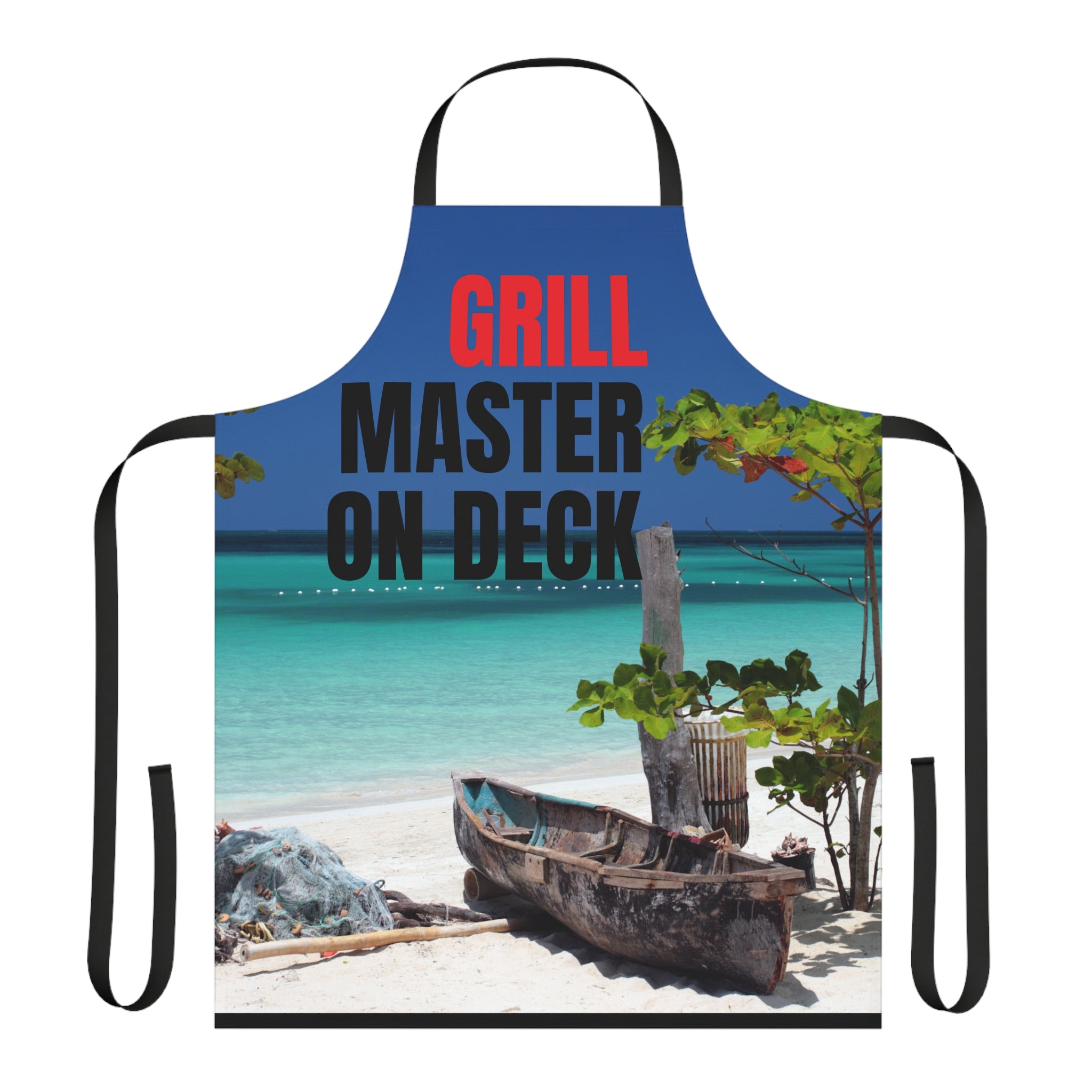 Grill Master On Deck Apron (AOP)