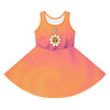 Rich Vibes RV Happy Daisy Autumn - Girls' Sleeveless Sundress (AOP)