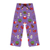Christmas Print 2.0 - Women's Pajama Pants (AOP)Purple