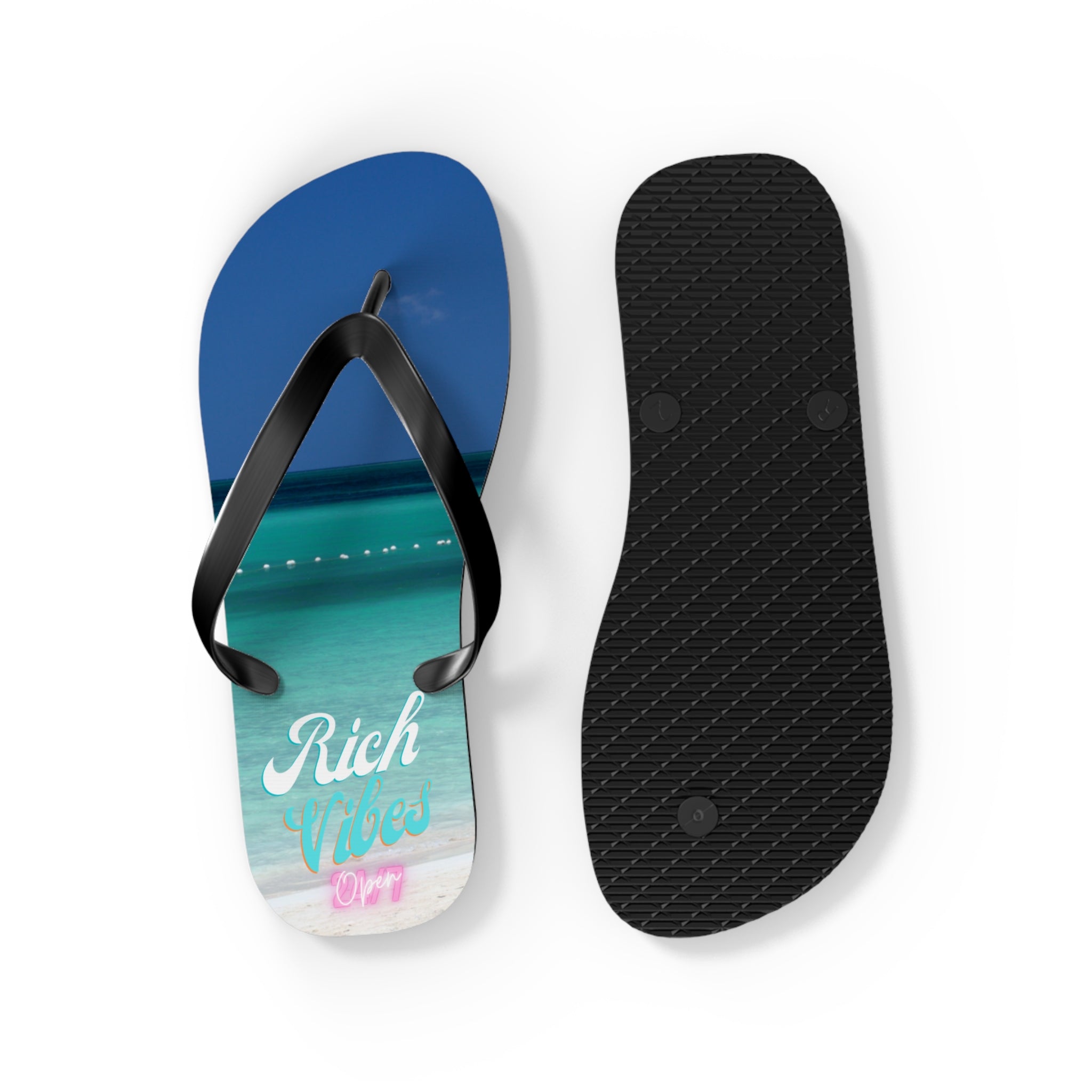 Rich Vibes Ocean View - Flip Flops - size M