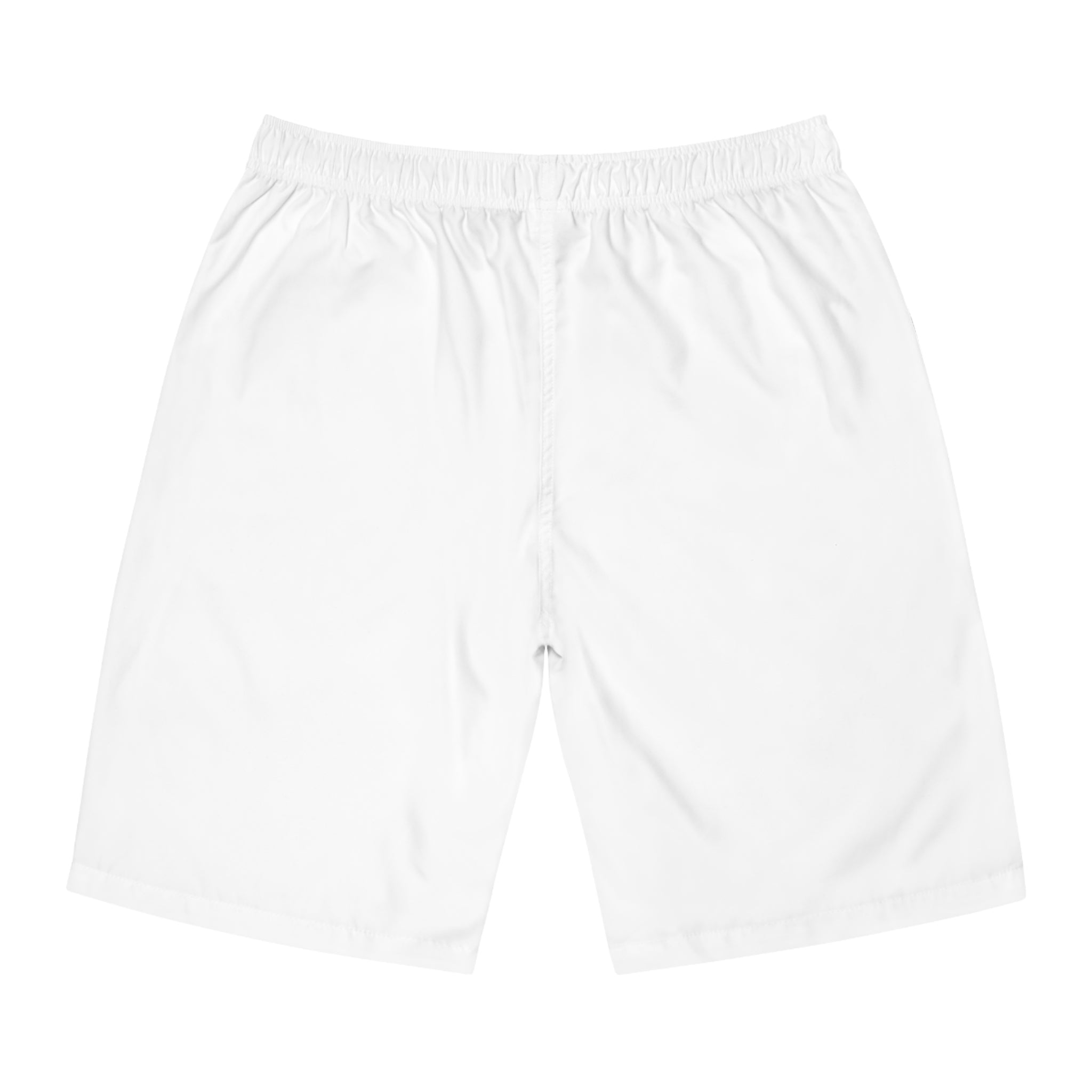 Rich Vibes RR Volt MG Tiger Shield White - Men's Board Shorts (AOP)