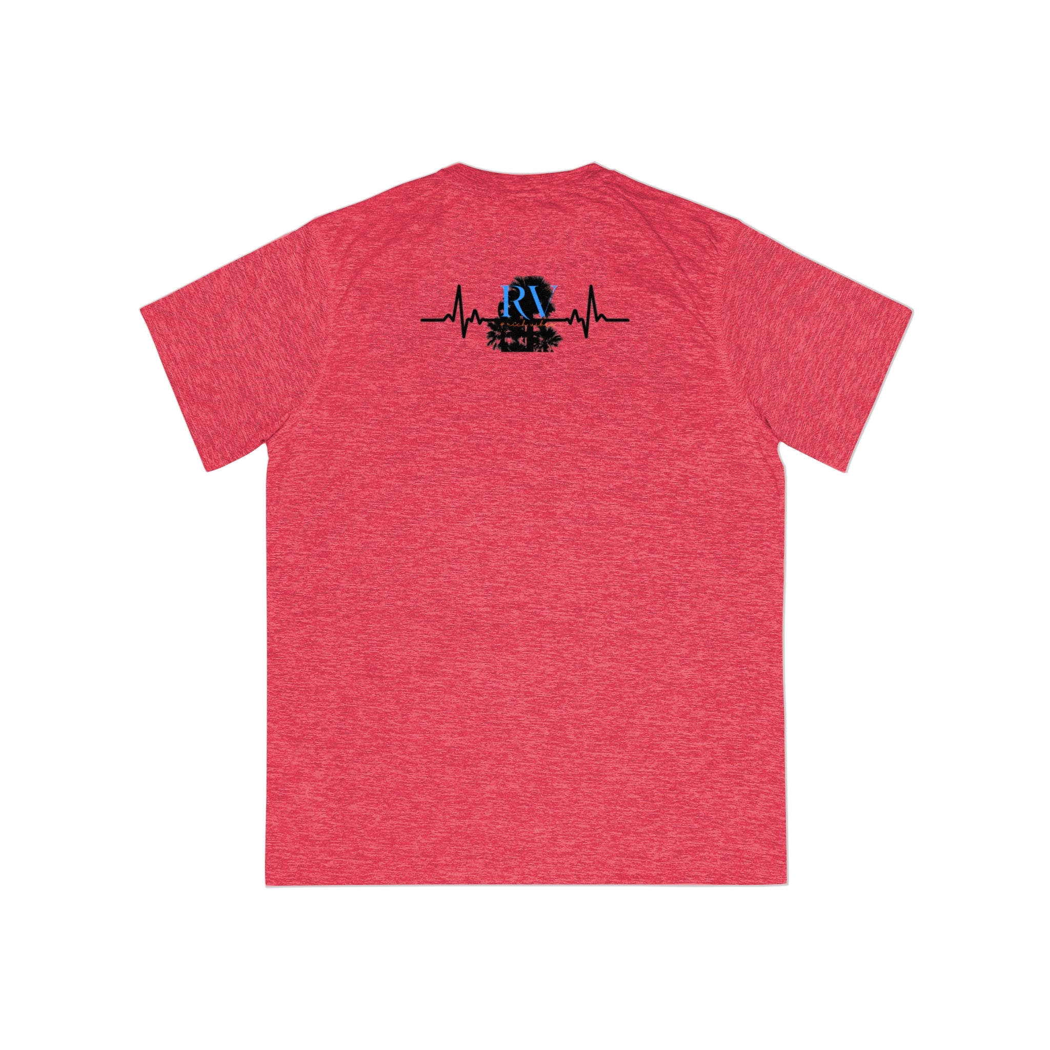 Rich Vibes Palm Tree RV Pulse - Men's Sports T-shirt