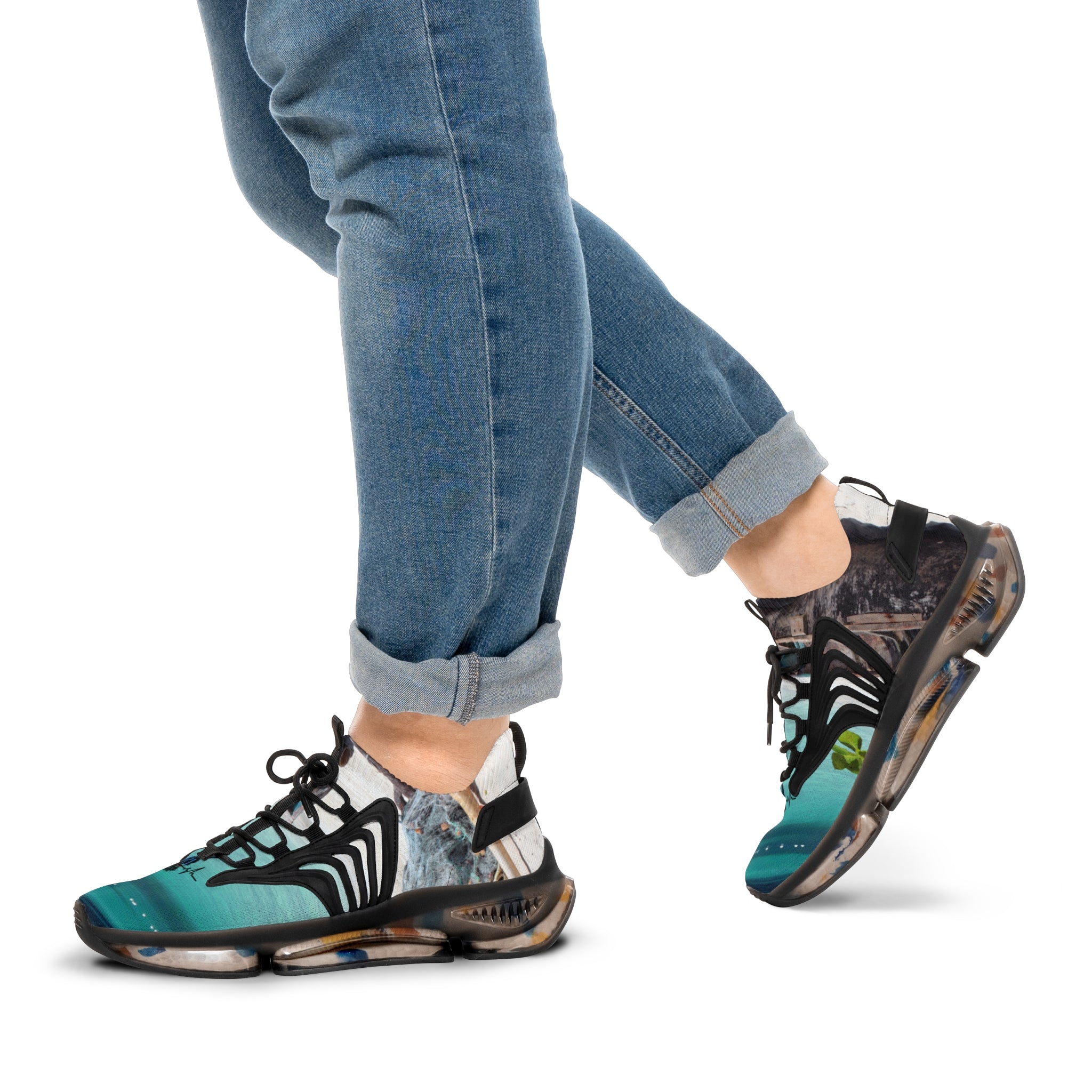 RV5 Pulse Negril Beach Black 1.0 - Men's Mesh Sneakers