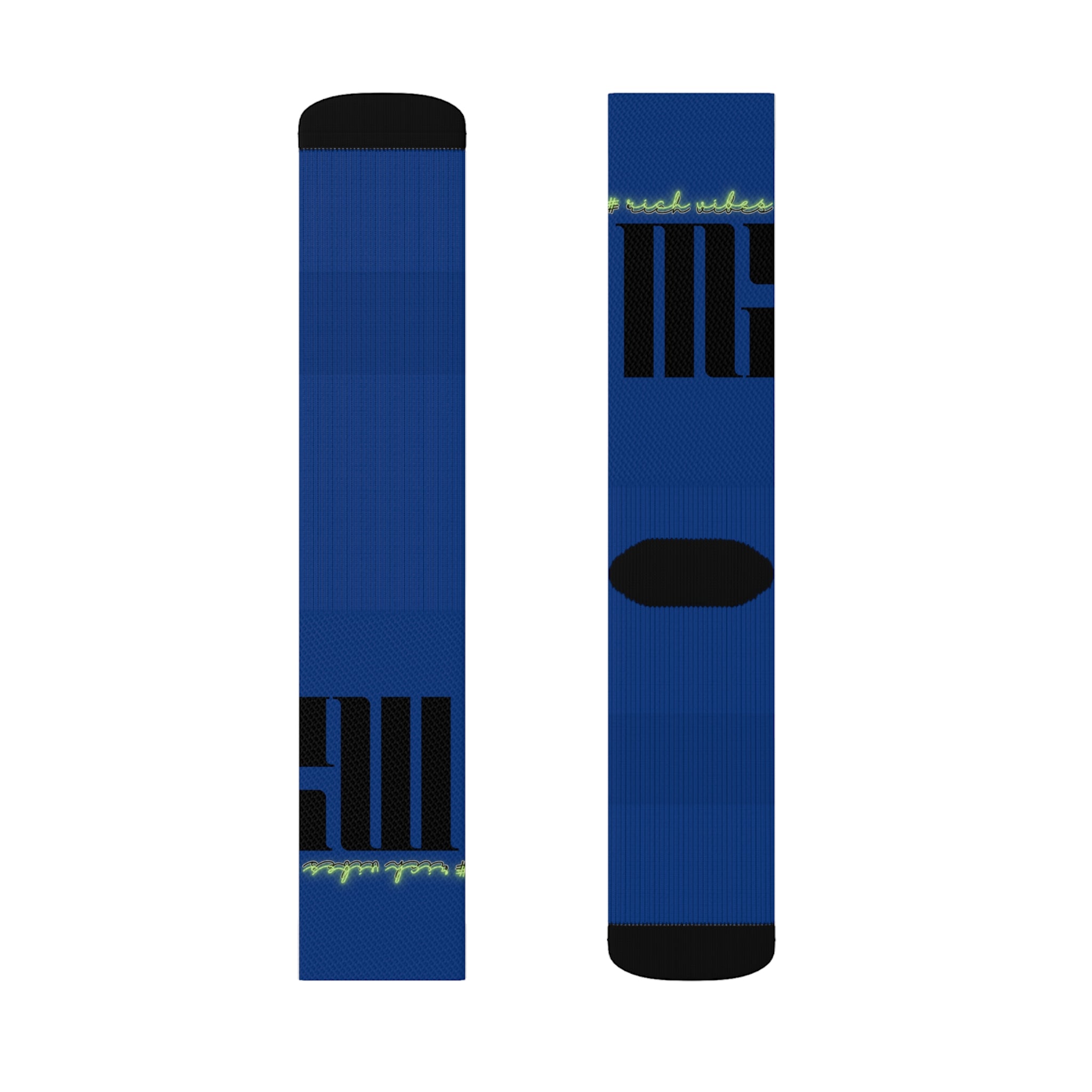 Rich Vibes Volt MG Royal Blue - Sublimation Socks