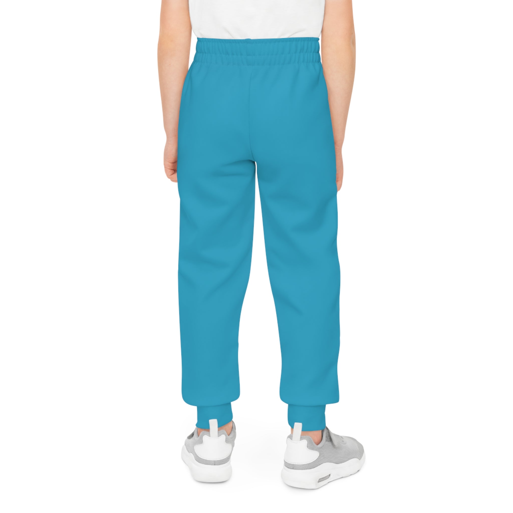 Rich Vibes RV Palm Tree Turquoise - Youth Joggers (AOP)
