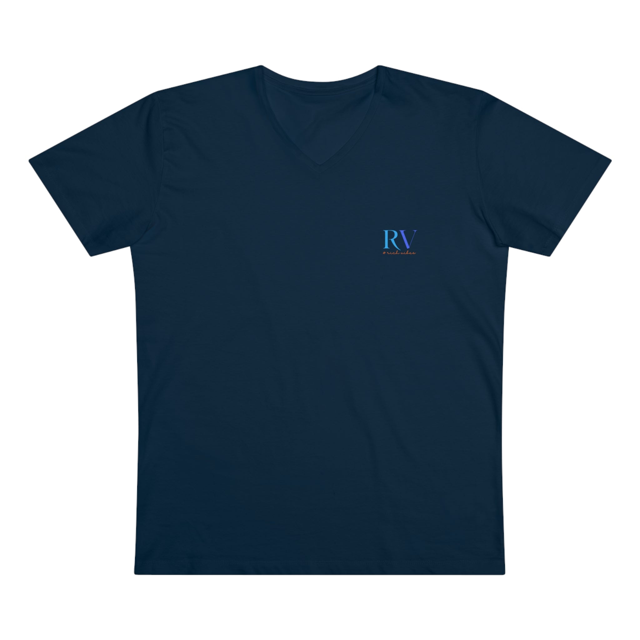 Rich Vibes RV Top Logo - Men’s Presenter V-neck