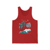Rich Vibes Water Wave Palm Tree Good Vibes - Unisex Jersey Tank