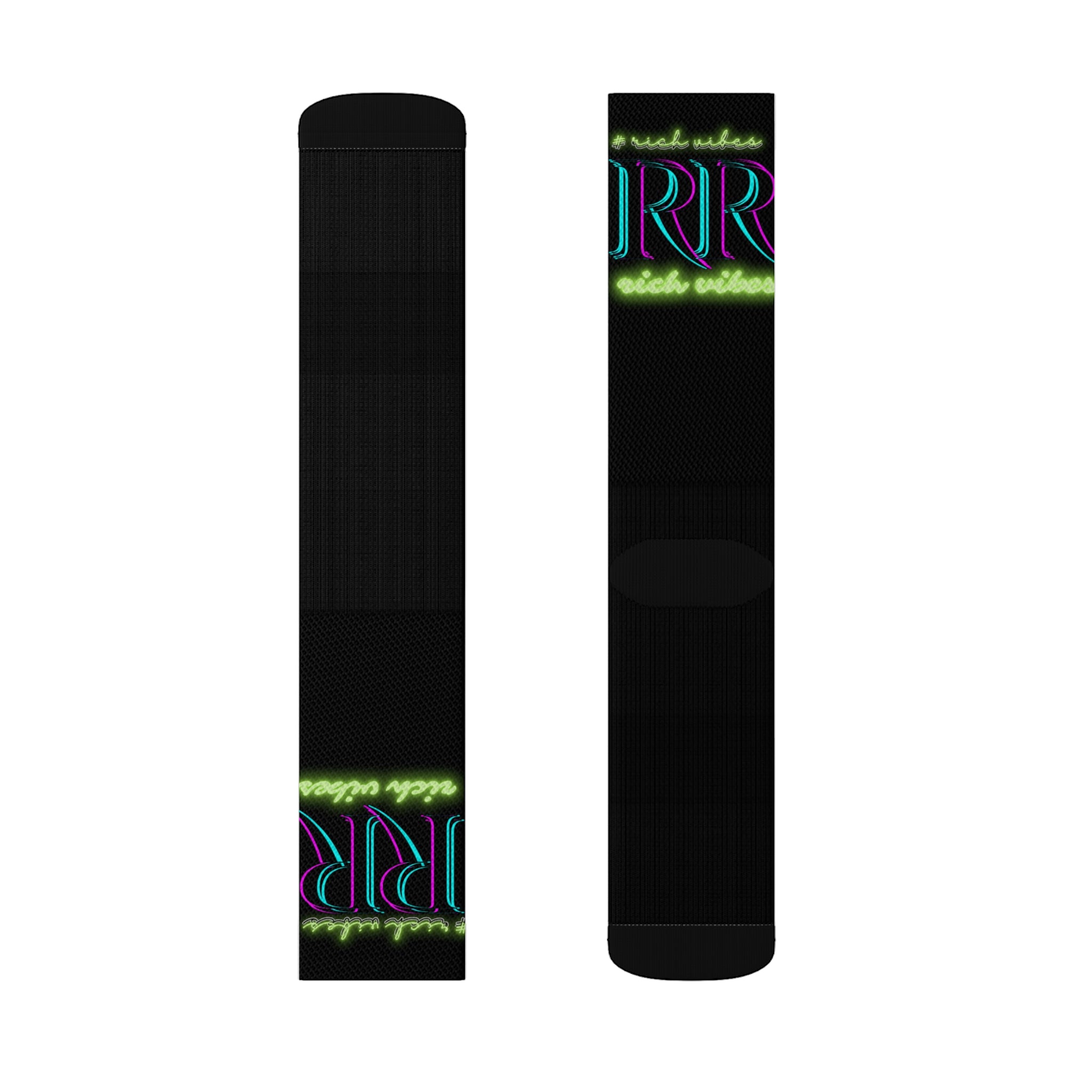 Rich Vibes Volt RR - Sublimation Socks Black