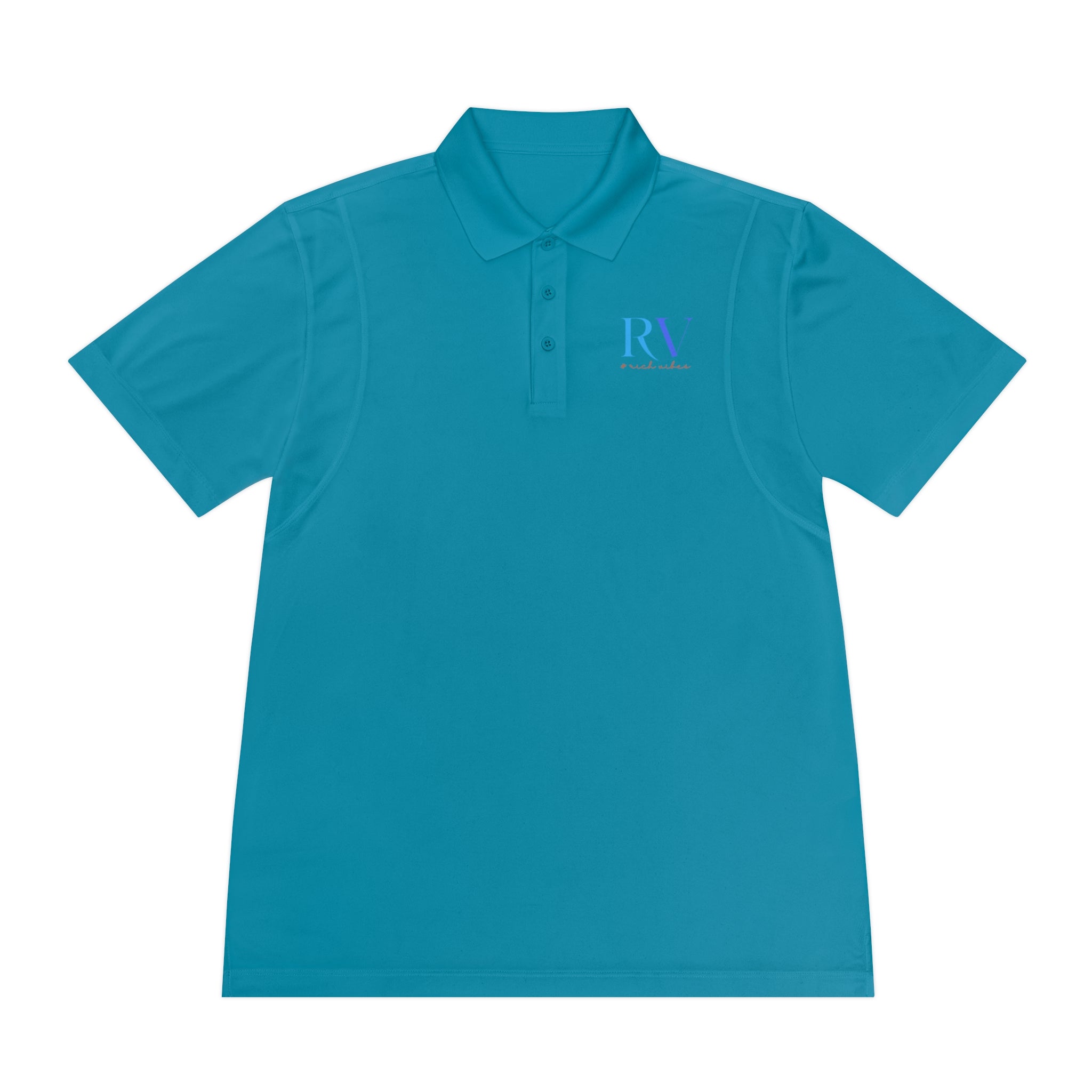 Rich Vibes RV Logo 1.0 - Men's Sport Polo Shirt