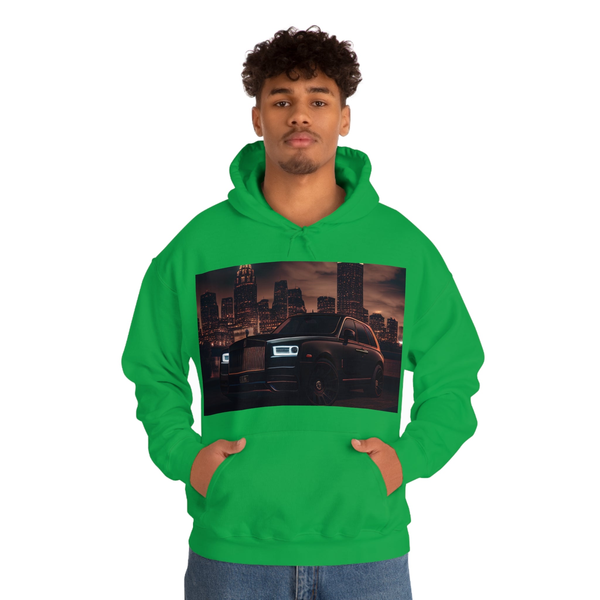 Rich Vibes Black RR Authentic Signature Collection - Heavy Hoodie