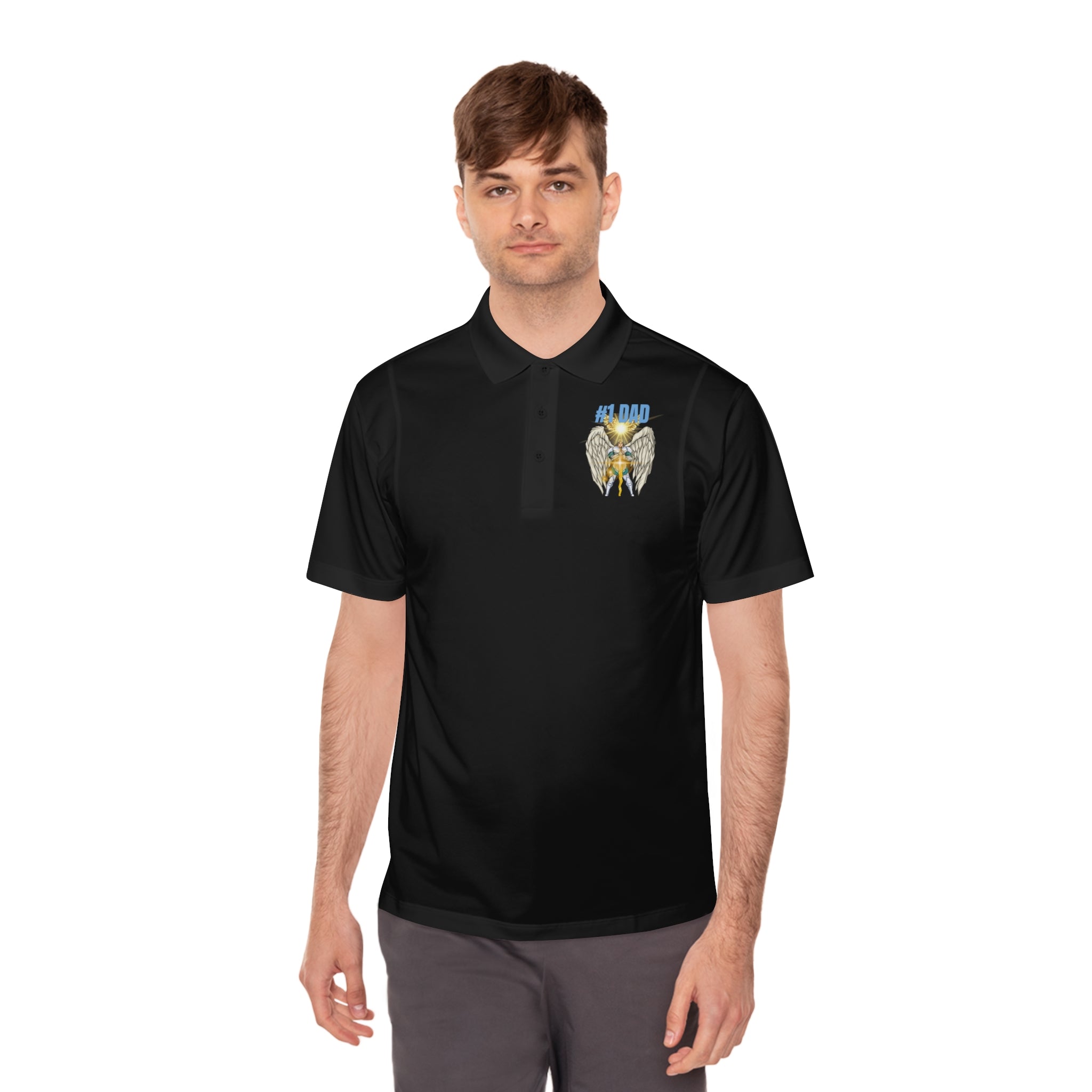 Happy Father's Day Archangel 2.0 - Men's Sport Polo Shirt