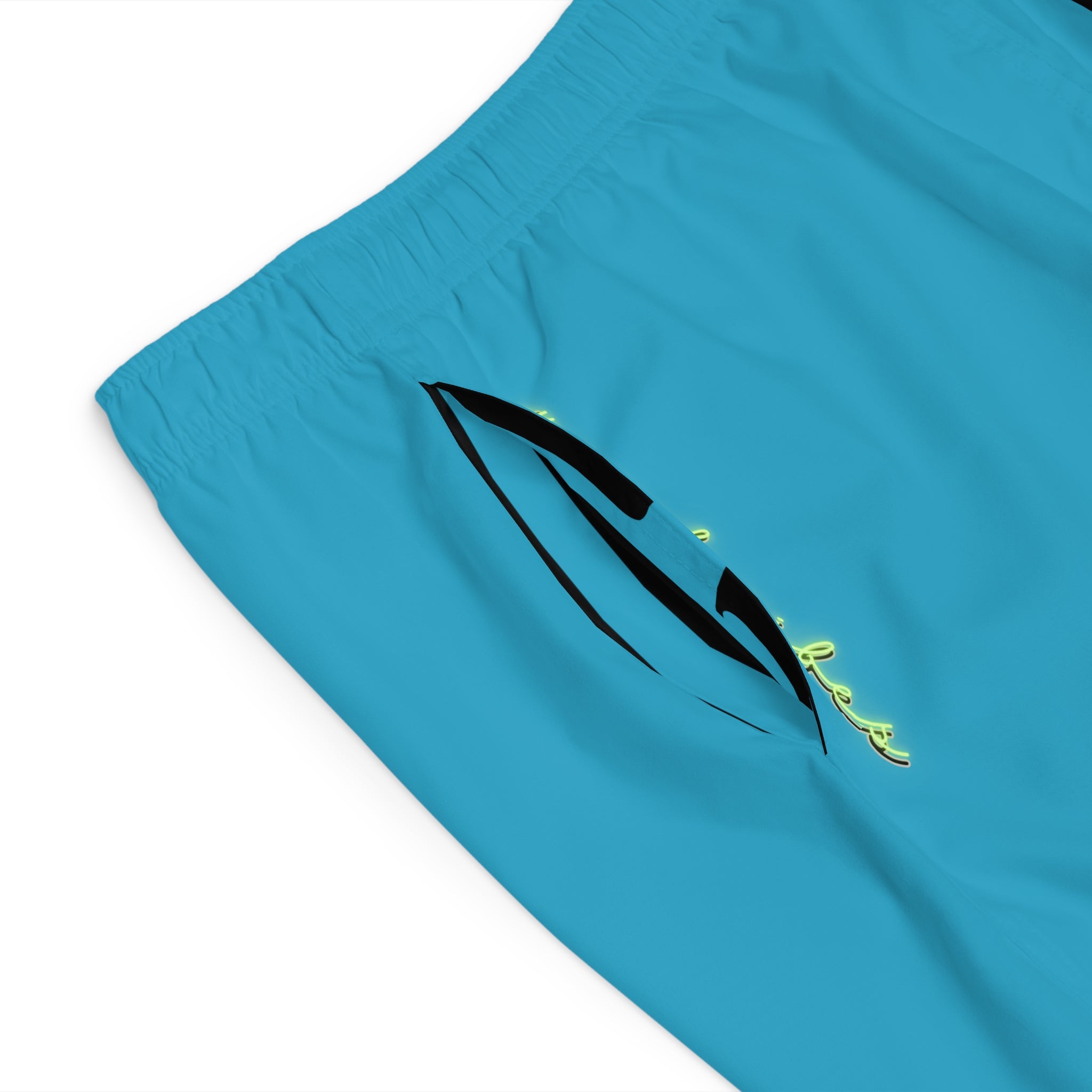 Rich Vibes Volt MG Tiger Shield Turquoise - Men's Board Shorts (AOP)
