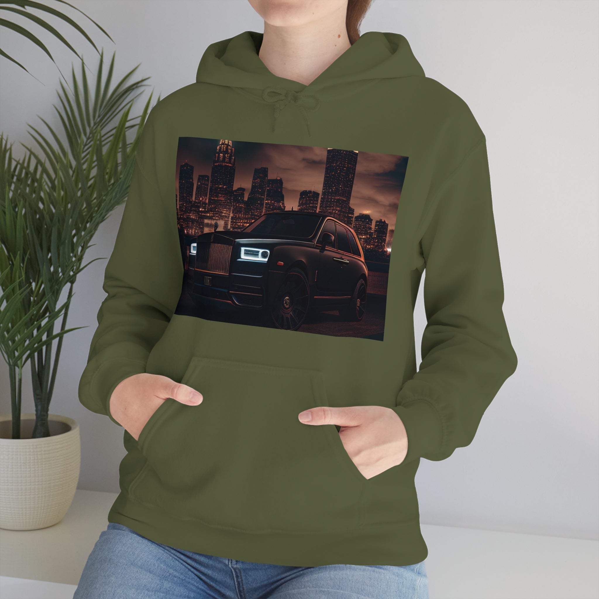 Rich Vibes Black RR Authentic Signature Collection - Heavy Hoodie