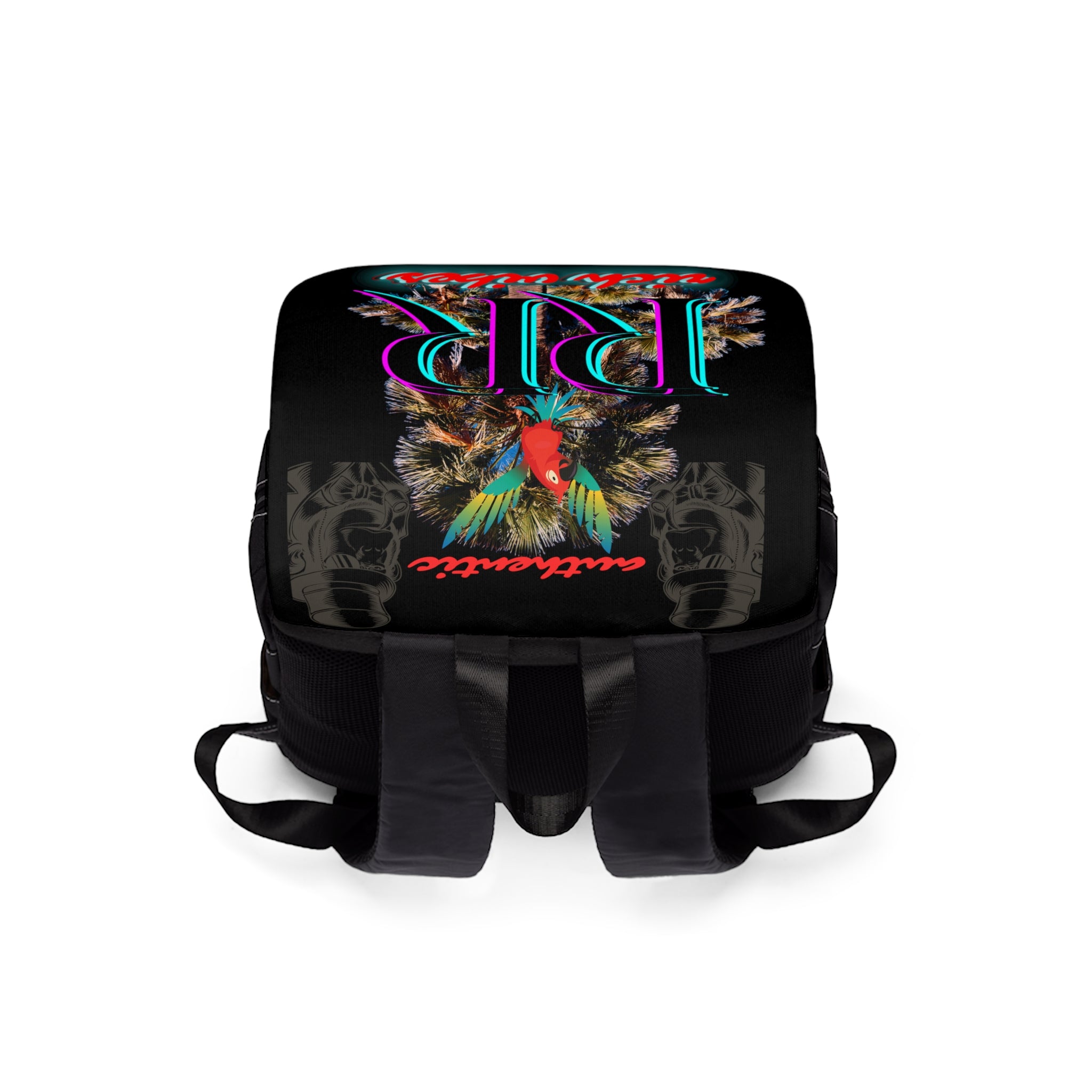 Rich Vibes Authentic V5 RR Tropical Palms  - Unisex Casual Shoulder Backpack