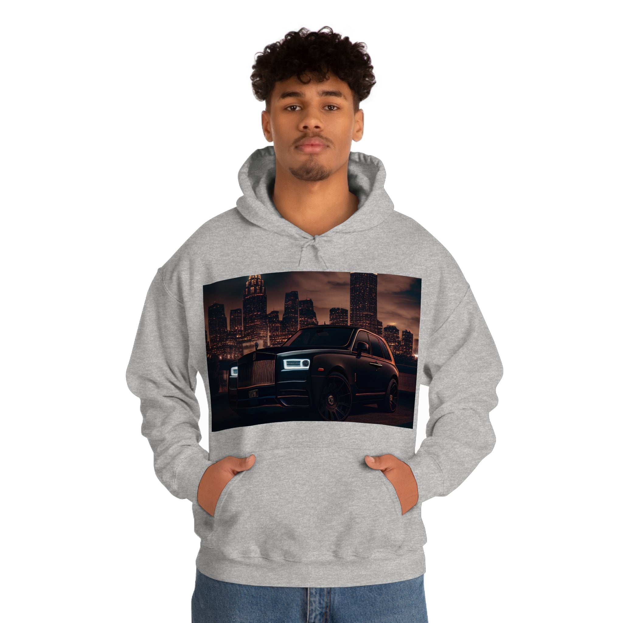 Rich Vibes Black RR Authentic Signature Collection - Heavy Hoodie