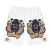 Rich Vibes RR Skate Board Ape - Men's Board Shorts (AOP) White