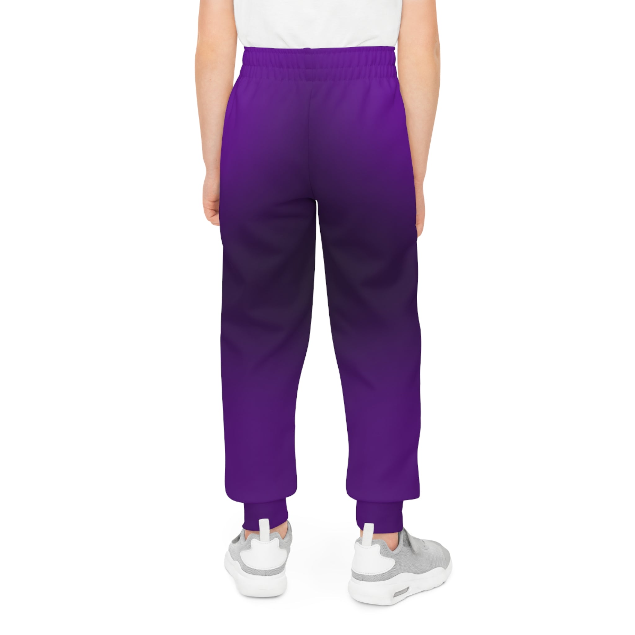 Rich Vibes RV Palm Tree Royal Purple - Youth Joggers (AOP)
