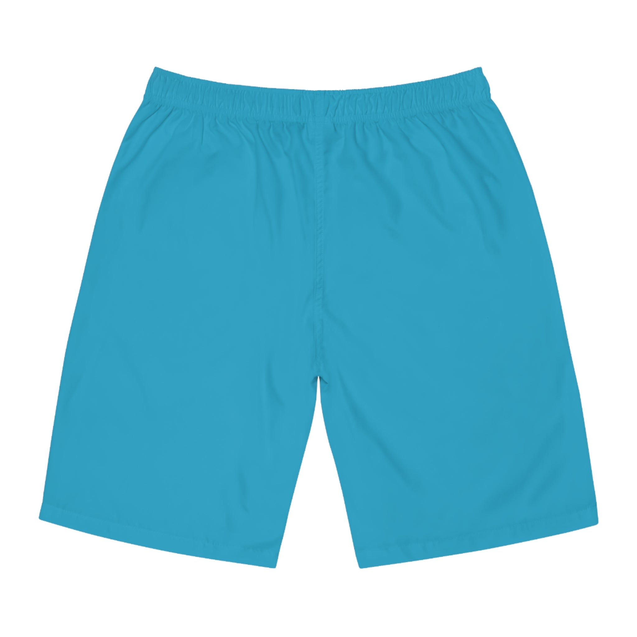 Rich Vibes Brand Of The Brave Volt MG Tiger Shield Turquoise - Men's Board Shorts (AOP)