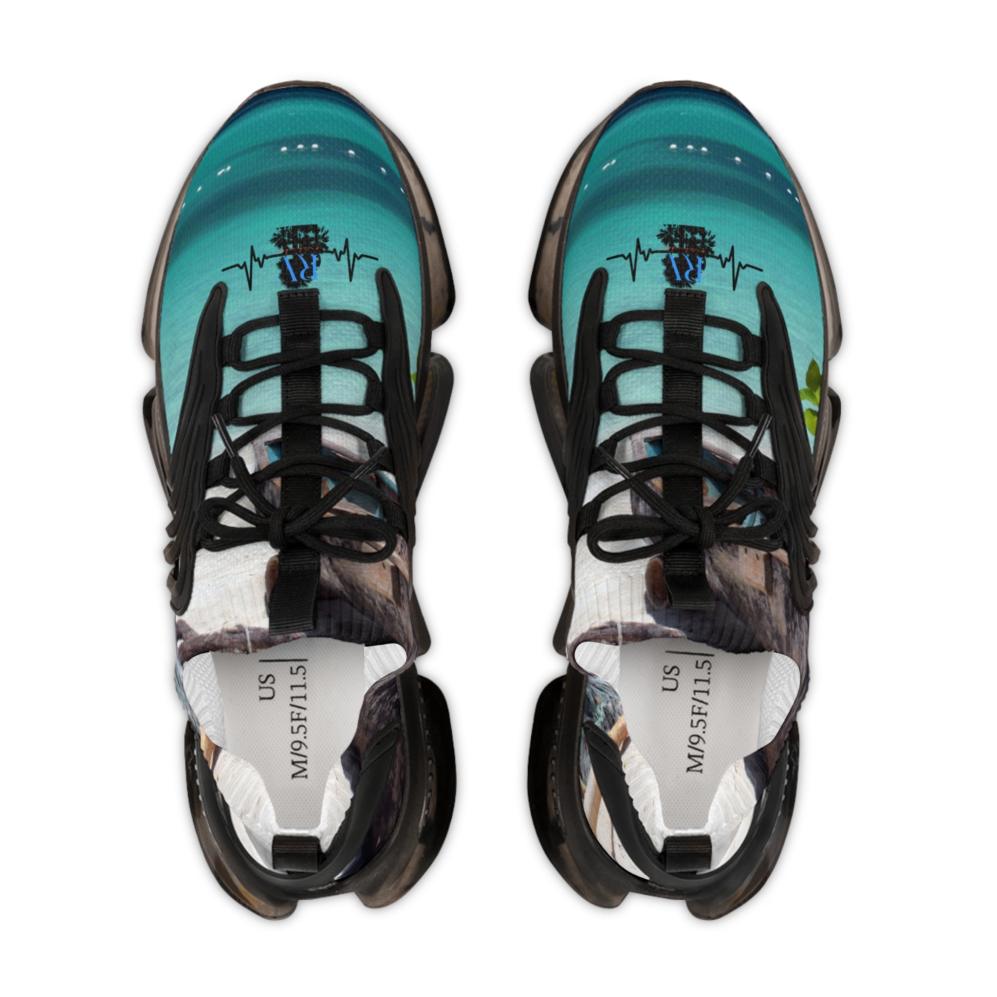 RV5 Pulse Negril Beach 2.0 Black - Men's Mesh Sneakers