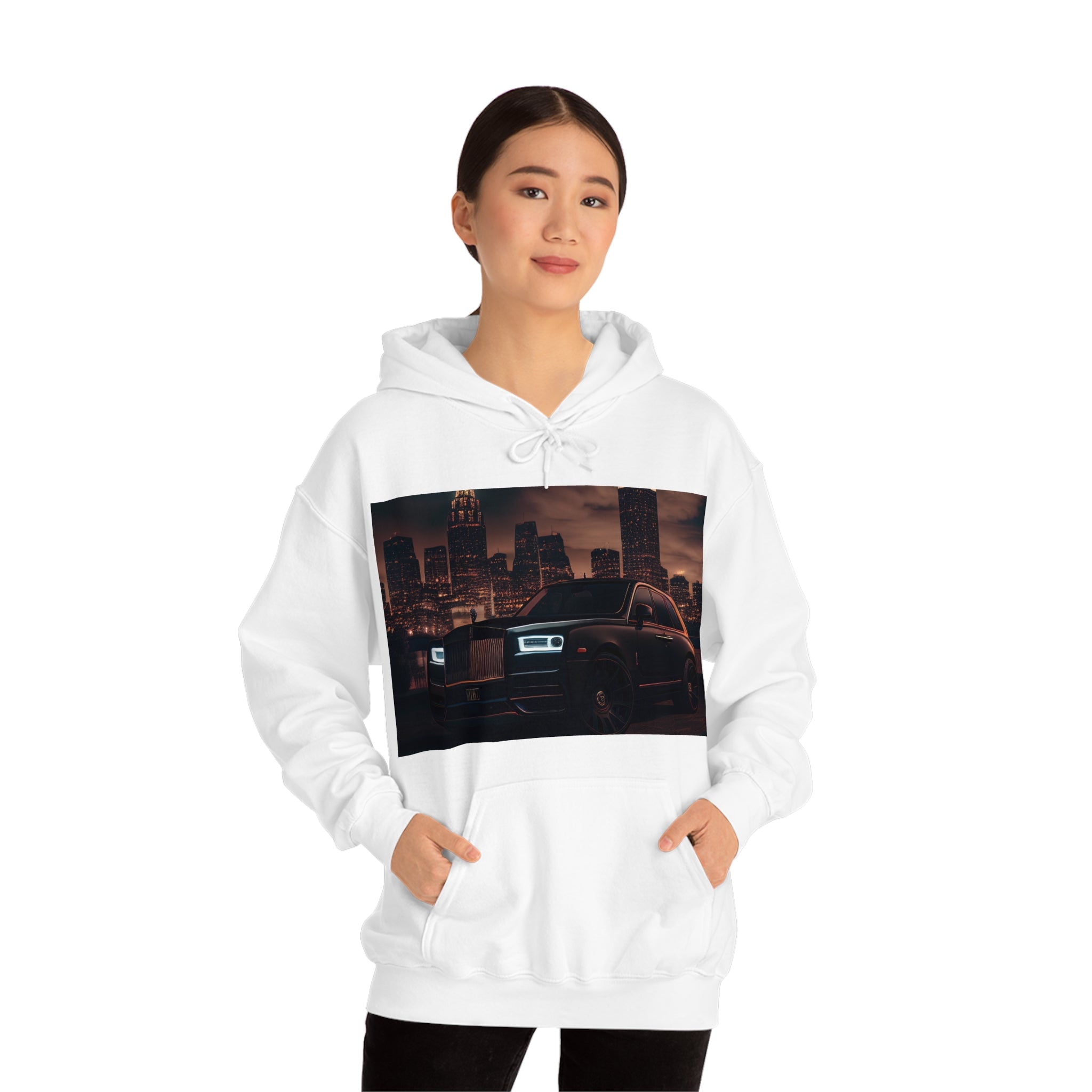 Rich Vibes Black RR Authentic Signature Collection - Heavy Hoodie