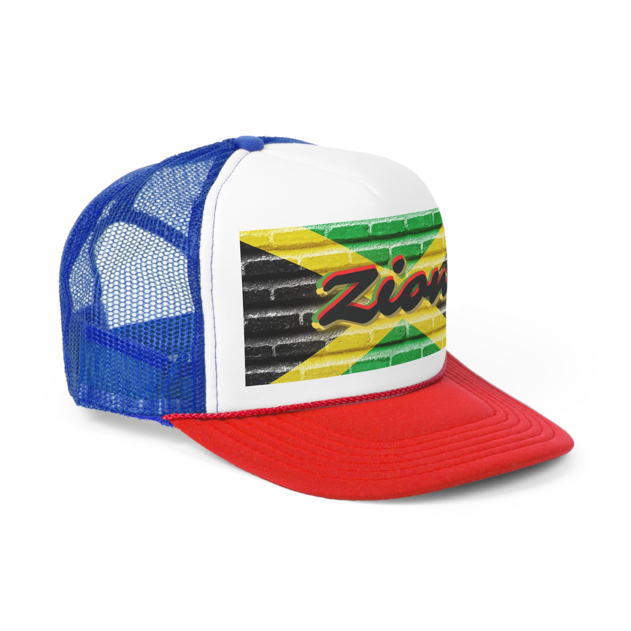 Rich Vibes Zion Jamaica Flag - Trucker Hat