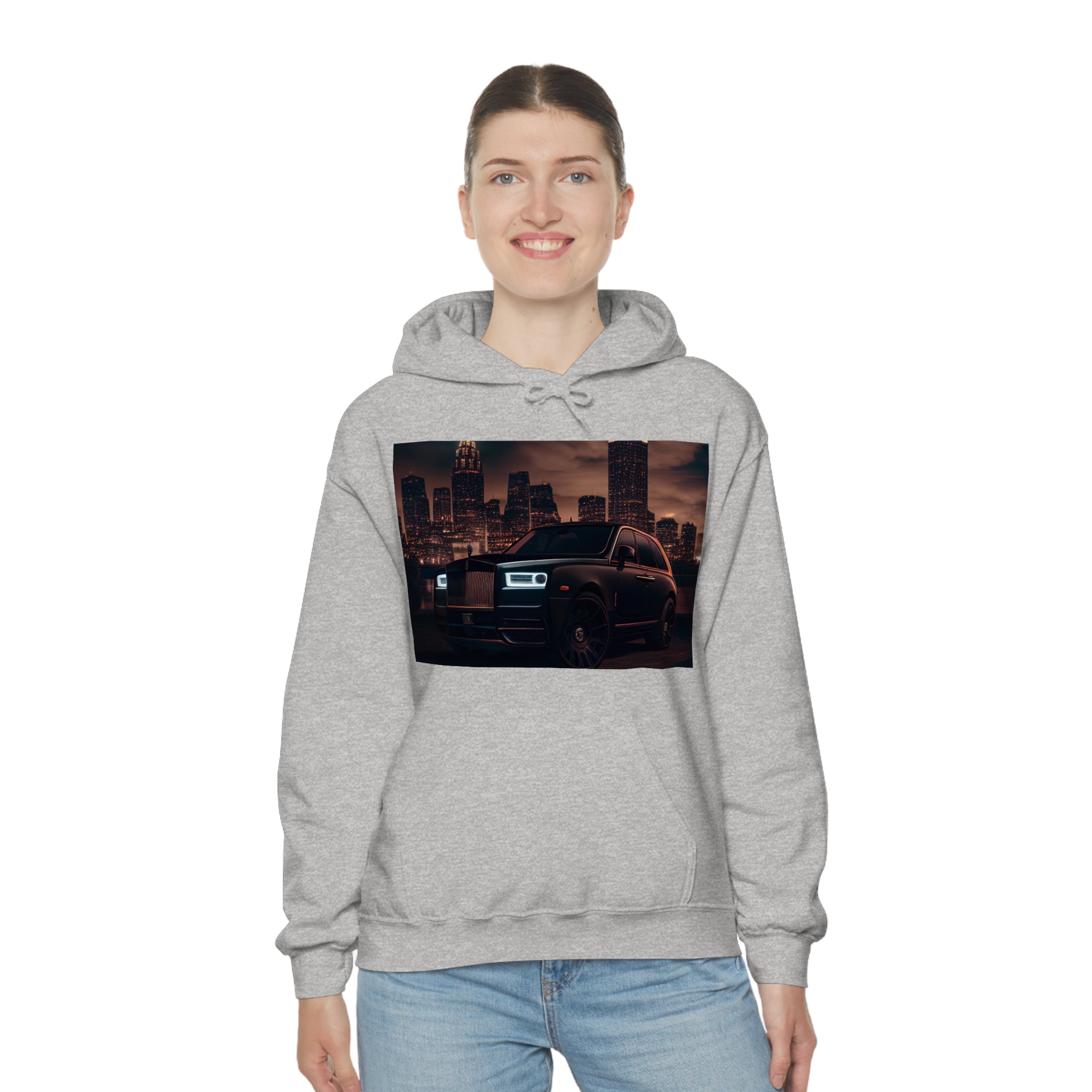 Rich Vibes Black RR Authentic Signature Collection - Heavy Hoodie