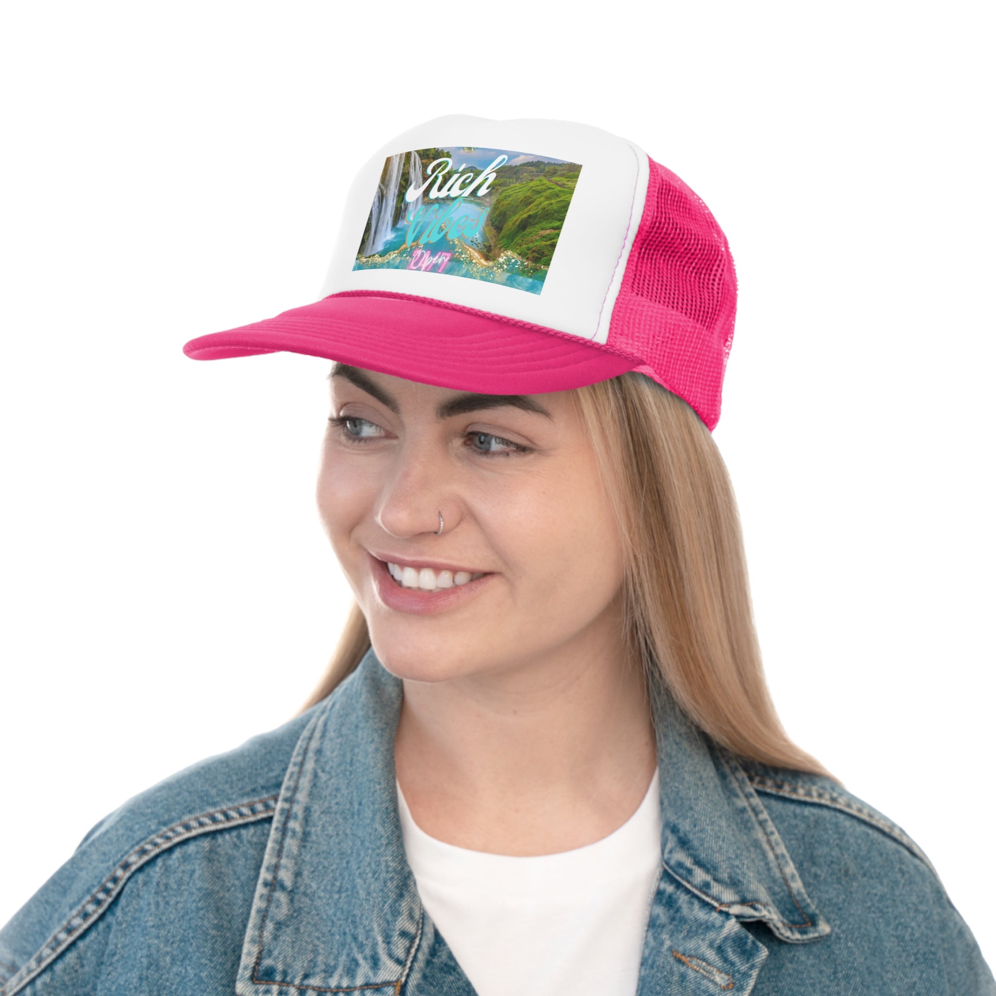 Rich Vibes Sea Side - Trucker Hats