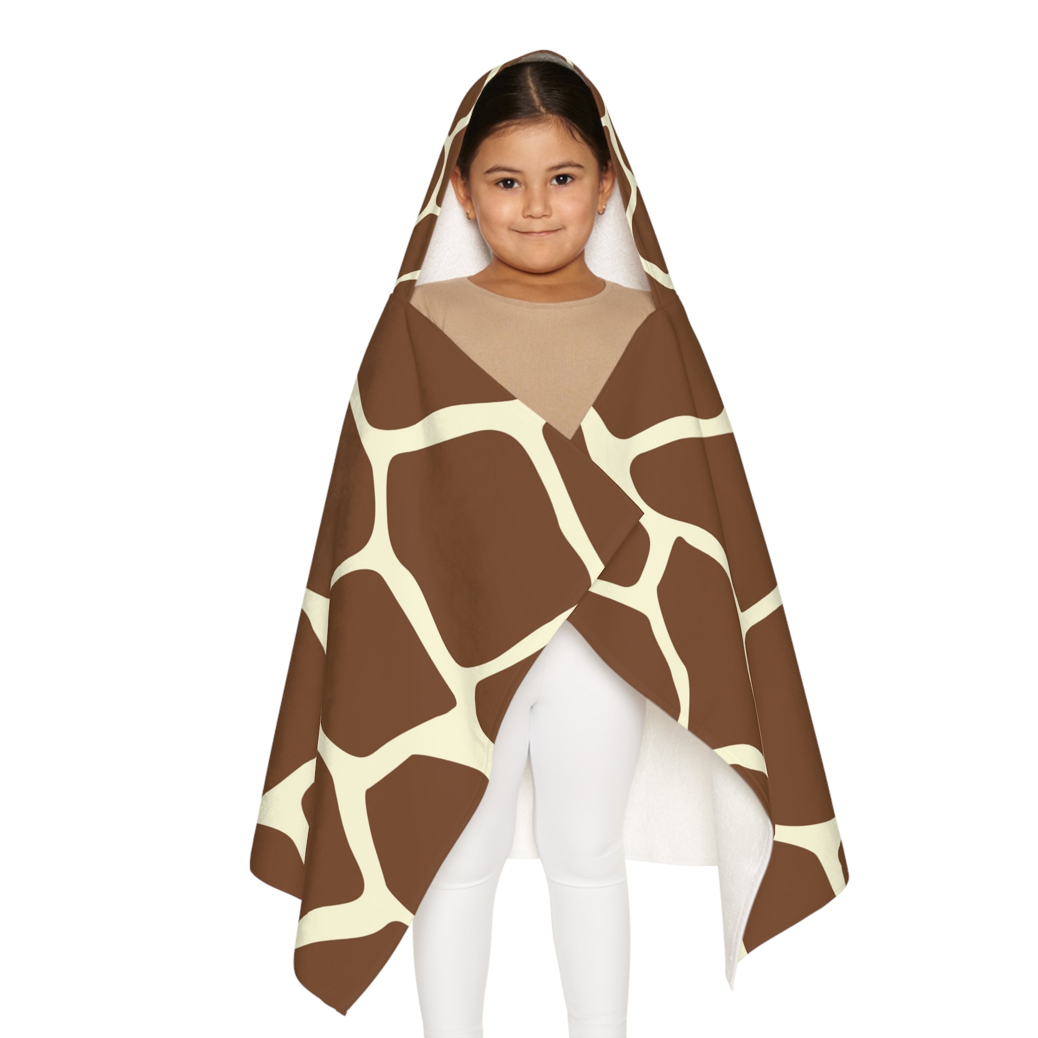Giraffe Print - Youth Hooded Towel