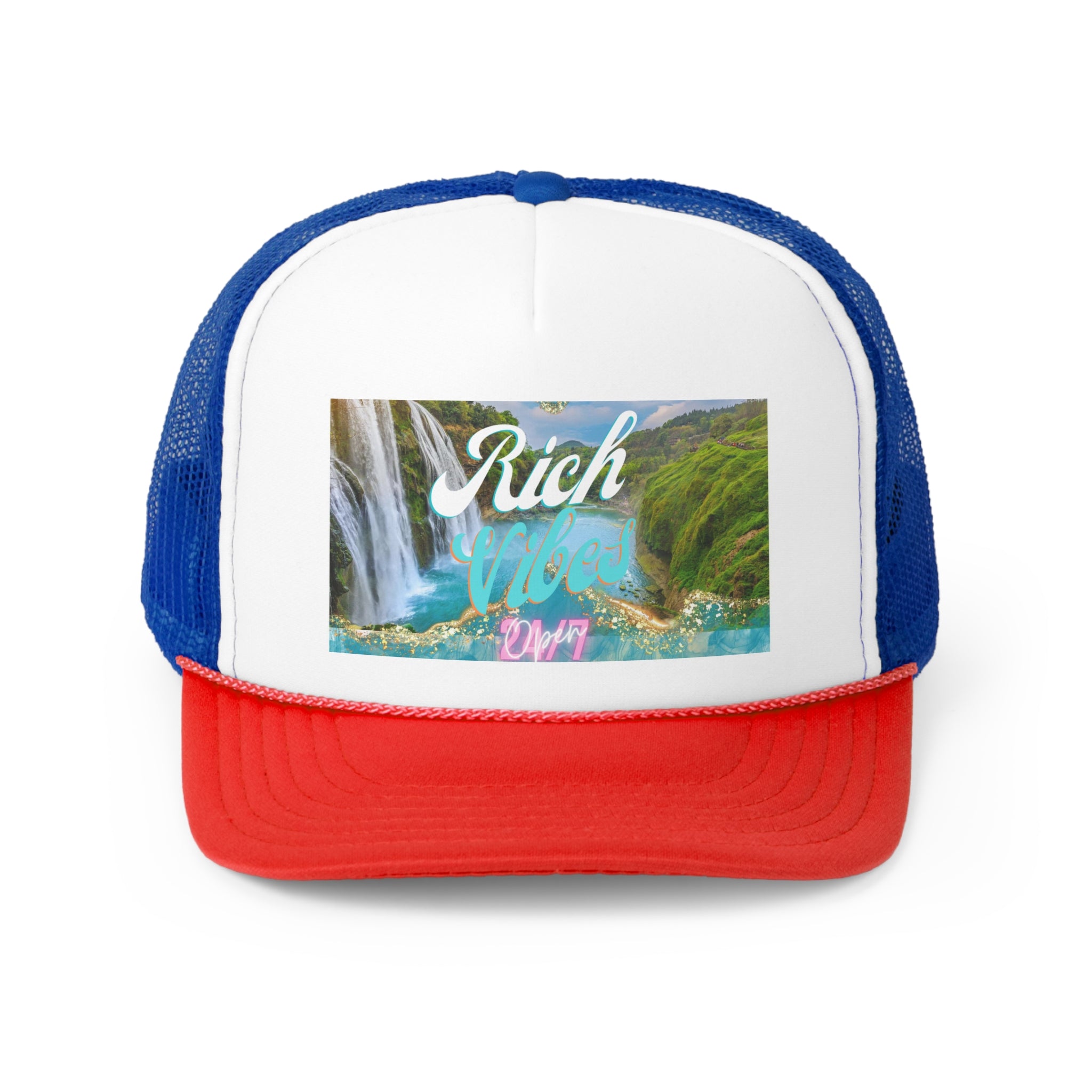Rich Vibes Sea Side - Trucker Hats