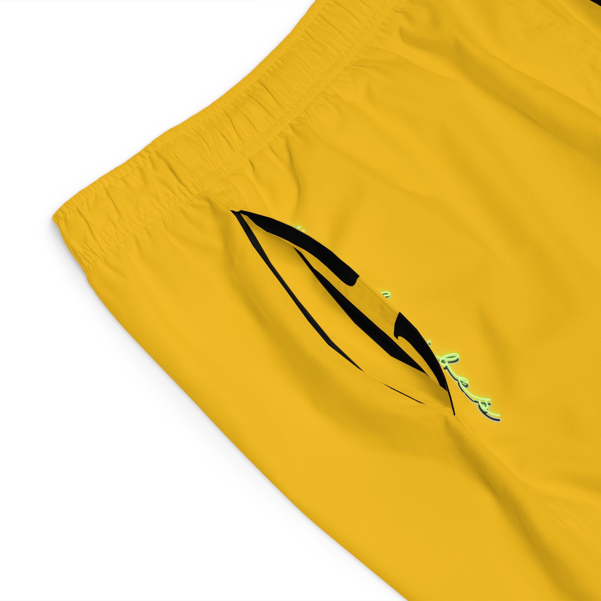 Rich Vibes Volt MG Tiger Shield Yellow - Men's Board Shorts (AOP)